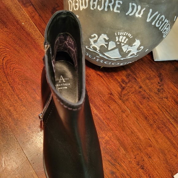 Aquatalia leather ankle boots - Picture 7 of 9